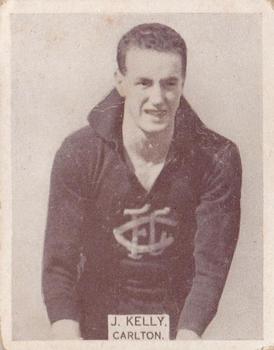 1933 Wills's Victorian Footballers (Large) #66 Joe Kelly Front